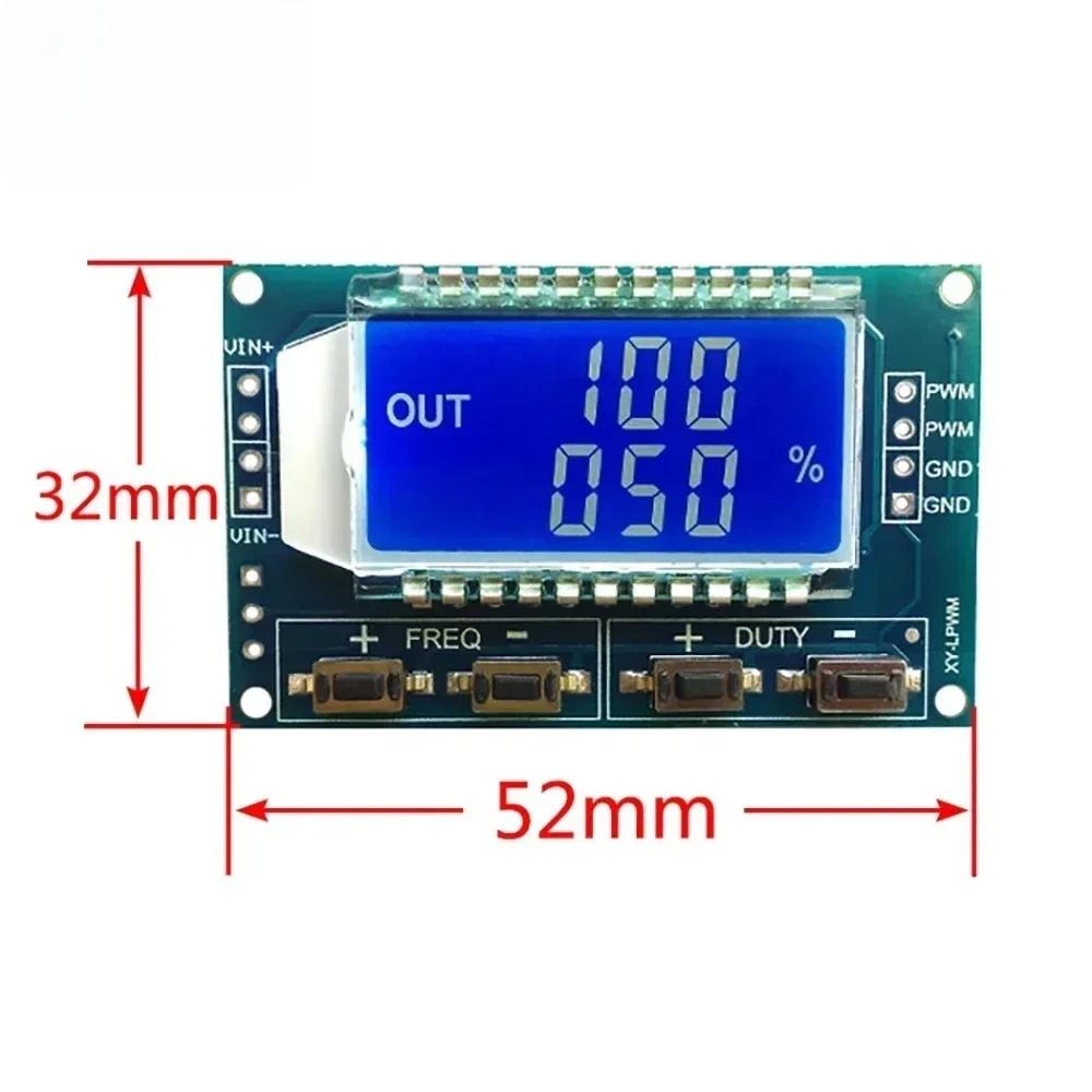 PWM Board Module Signal Generator XY-PWM1 PWM Motor Speed Controller LCD Display DC Motor 3.3V-30V