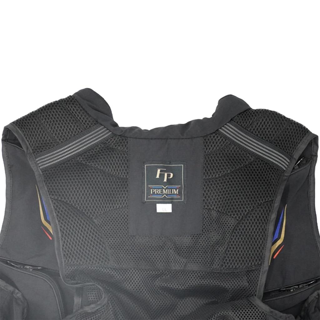 PREMIUM Ayu Fishing Perfect for Ayu Fishing and Stream Outdoor Fishing Ripstop Vest with Storage Pockets and FP FINAL PERFECTION X'SELL Vest, Fishing,