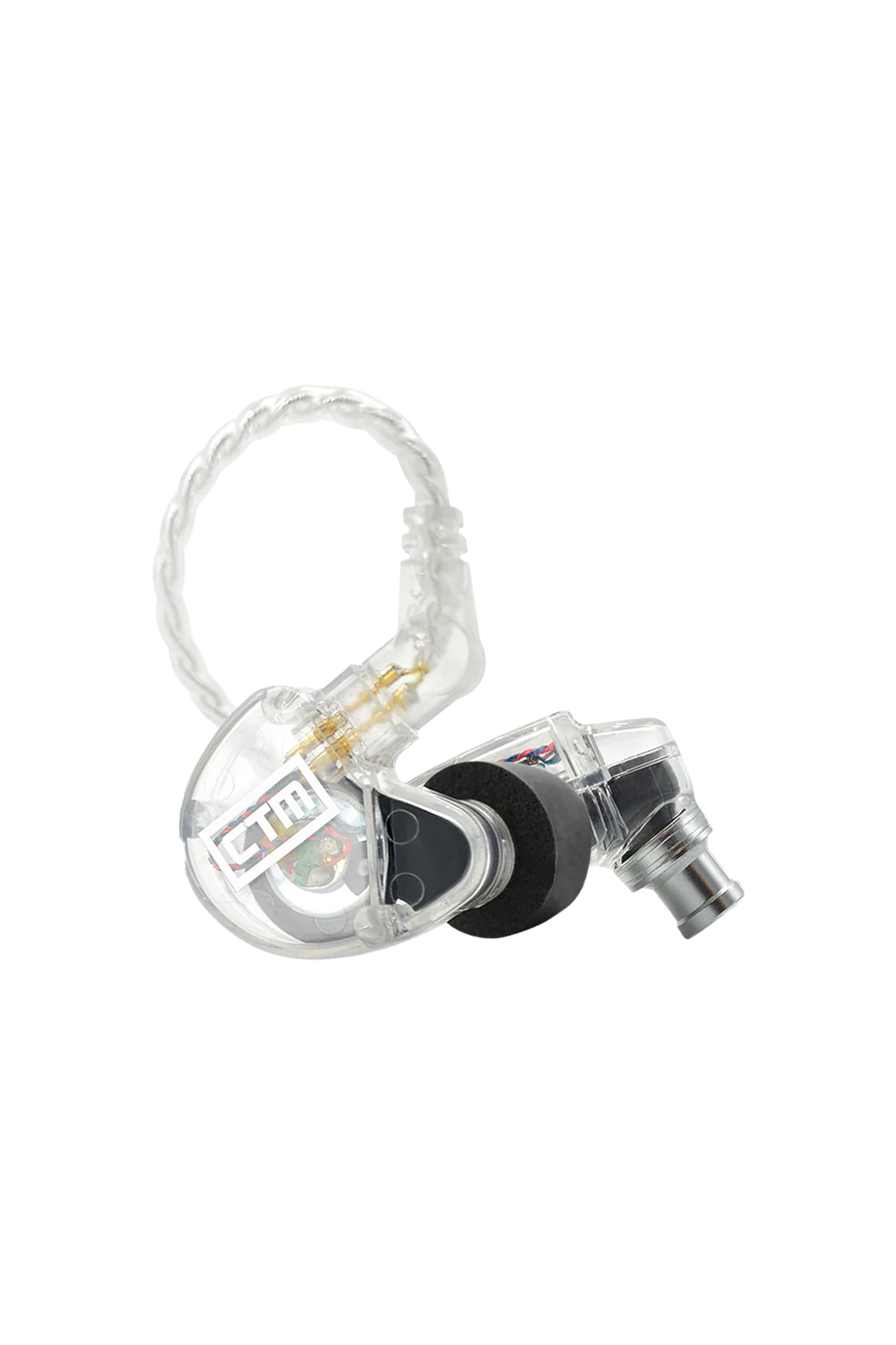

[CTM] Monitor Earphones Earphones Wired [Pro-quality sound comparable to custom IEMs] Earphones Wired (Balances rich bass and mid-high range
