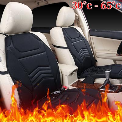 Heated Warm Seat Cover Universal Seat Heating Pad Cushion Car Seat Heater for Full Back and Seat for Winter/Cold Days