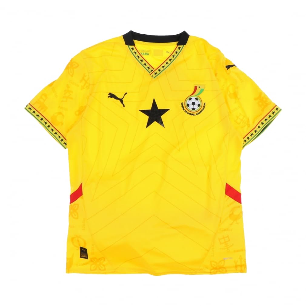 

Licensed Shirt GFA Away Jersey Replica 3L Pale Yellow [PUMA] Soccer/Futsal Men s Men s (XO)