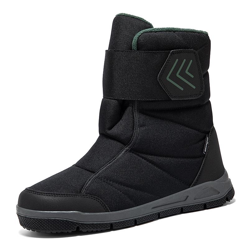 Thickened Warm Couples' Plus Velvet Hiking Snow Boots - Large Sizes for Men & Women
