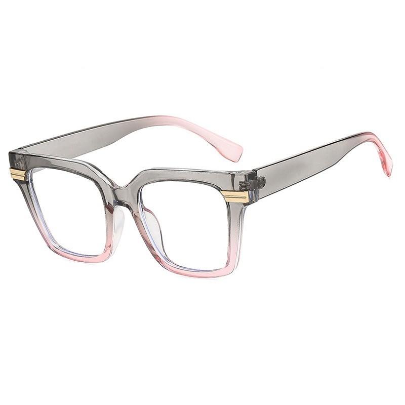 Fashion Oversized Glasses Frame Women Men Big Face Vintage Glasses Large Size Optical Spectacle Frame Unisex Accessories