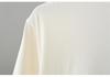 2026 Spring Plus Size Women's Long Sleeve Color Block 2-in-1 Cotton T-Shirt Slimming Top