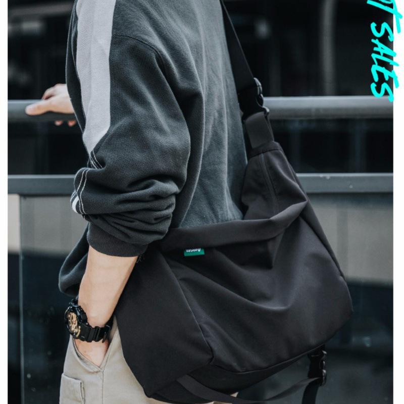 Japonský trend Jednoramenná taška přes rameno - Ležérní Crossbody pro muže a studenty, Kvalita zaručena