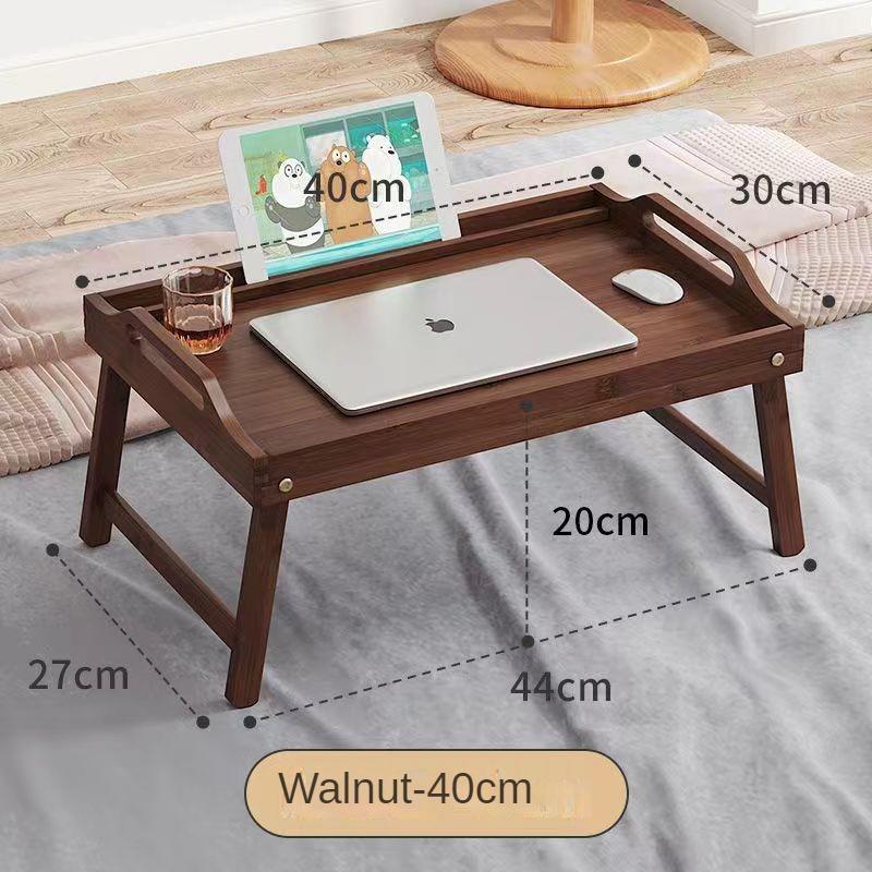 

Складной столик из бамбукового дерева для кемпинга на открытом воздухе, кровать, поднос, портативный столик для завтрака, ноутбука, сервировочный столик для чая