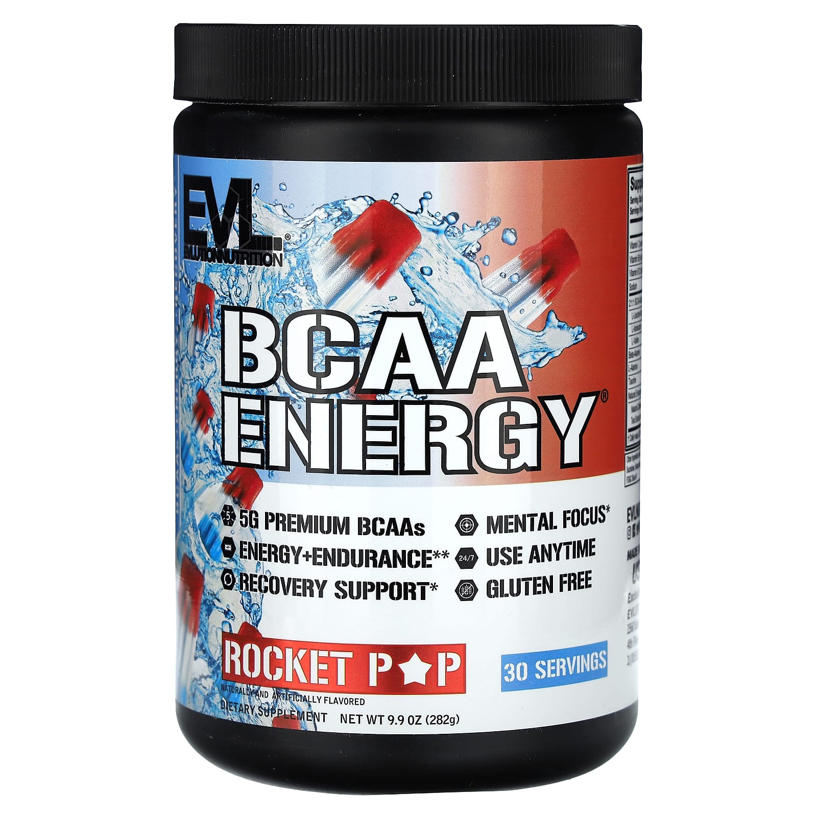 

BCAA Energy, Rocket Pop, 282G (9.9Oz)