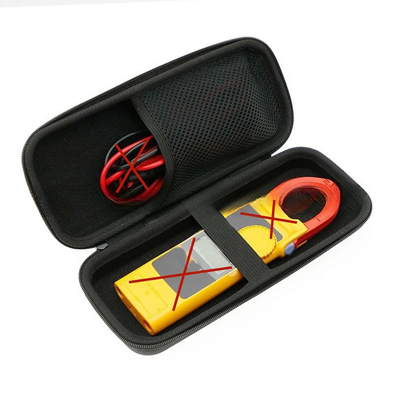 1 Piece Secure Carrying Case For Clamp Multimeter Durable Suitable For 301/302+/303/305 Compact Storage Solution Protective Case