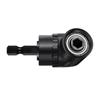Drill Bit Holder 105° Right Angle Drill Adapter 1/4" Screwdriver Bit Holder Drill Bit Extension for Drill Accessory