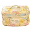 Polyester Girl Makeup Bag With Landscape Pattern And Vintage Style For Daily Use