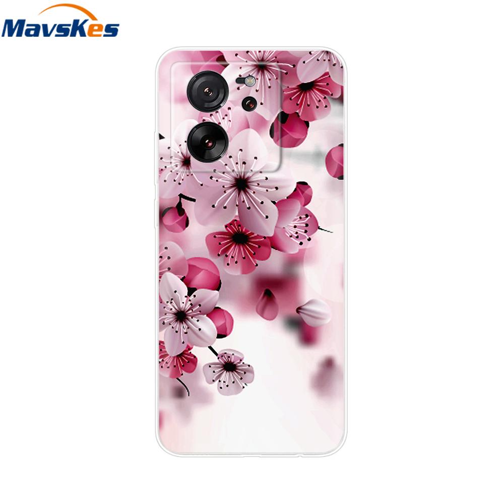 Clear Silicone Case For Xiaomi 13T Pro Back Cover For Xiaomi 13T Case Soft TPU Bumper Protective Phone Cases Mi13T Fundas Coque