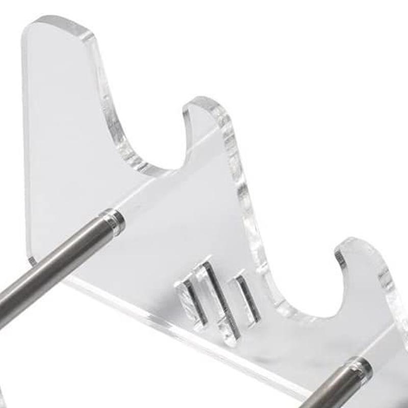 Tastatur-Aufbewahrungsständer Abnehmbarer Klarer Acryl Erhöhungsneigung Mechanischer Tastatur-Ausstellungsständer für Zuhause 3 Lagen