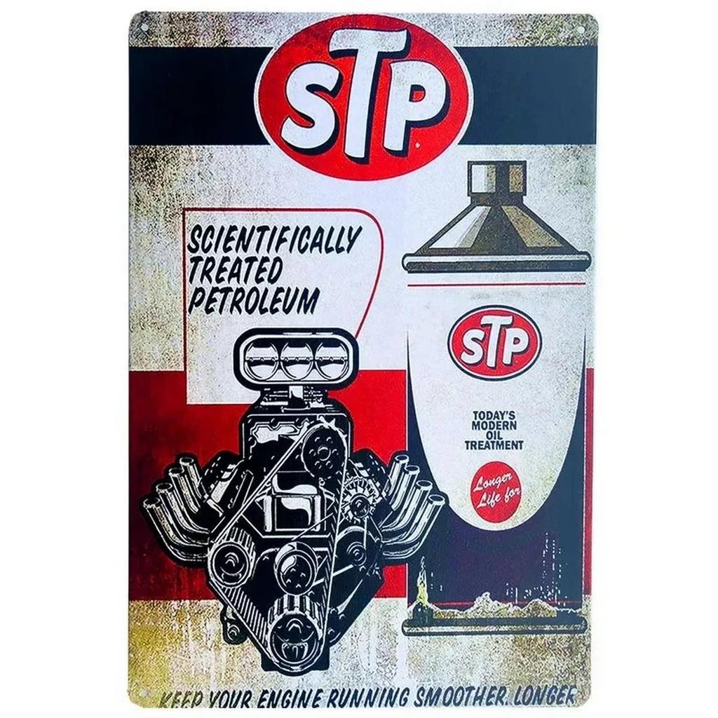 Metal Tin Signs Extra Motor Oil Wall Decoration Plaque Vintage Art Poster Iron Painting for Man Cave Home Cafe Garden Club Ba