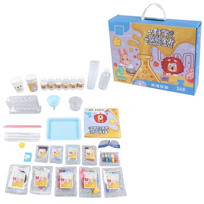 Kinder Wissenschafts-Set Puzzle Erleuchtung Prinzip Erkundung Wissenschaftliches Experimentierset Chemisch