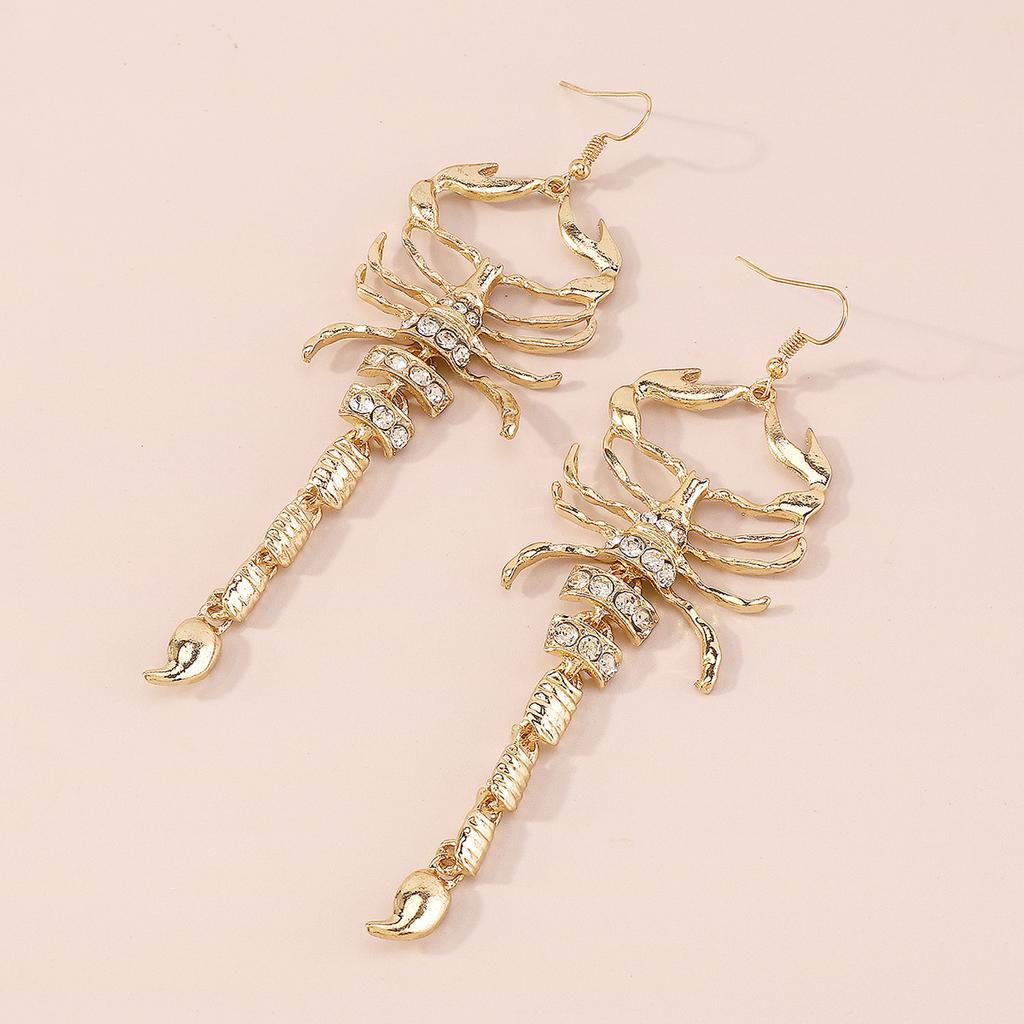 Fashionable Scorpion Design Earrings for Women, Creative Jewelry Accessories