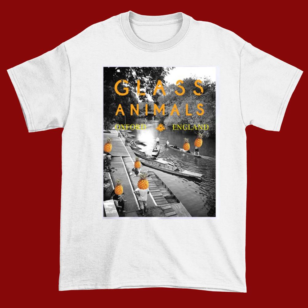 

Glass Animals Shirt Oxford Punters Gift Fan Full size White Unisex T-Shirt S