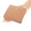 Chanel AP3388 Coin Case Camel Grain Calfskin Leather Women