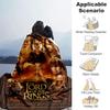 Herr der Ringe: Epische Fantasy-Abenteuer Poster Sammlung Druckdecke, Weiche Decke für Sofa Büro Bett Und Reisen Tochter Geburtstag
