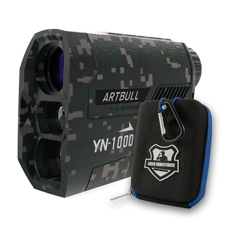 Hot Sale YN-1000Camouflage Laser Rangefinder Telescope for Hunting, Outdoor Height Measurement, Angle Measurement, and Distance Measurement1000m