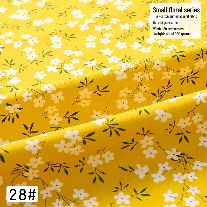 Strictly Selected Floral Print Cotton Twill Fabric for Baby Dress & Kids' Bedding