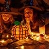 Halloween Decorative Pumpkin Lights LED Battery Operated Lamps Figurine Illuminated For Thanksgiving Fall Tabletop Bedroom