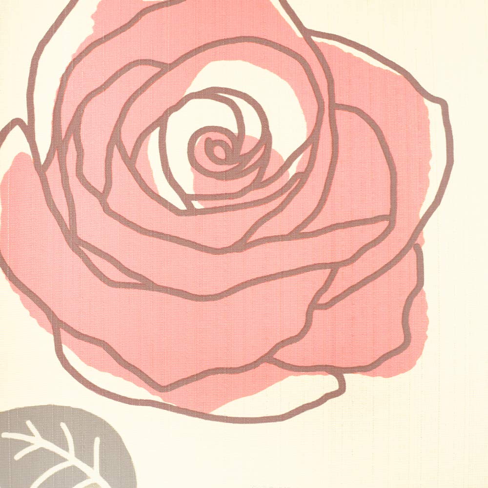 Noren Kobo Noren Long Room Western Floral Rose 85 x 170 Line 10591 Tapestry, Divider/Privacy Screen, Half-Length Curtain, Pattern, Design, cm, Rose,