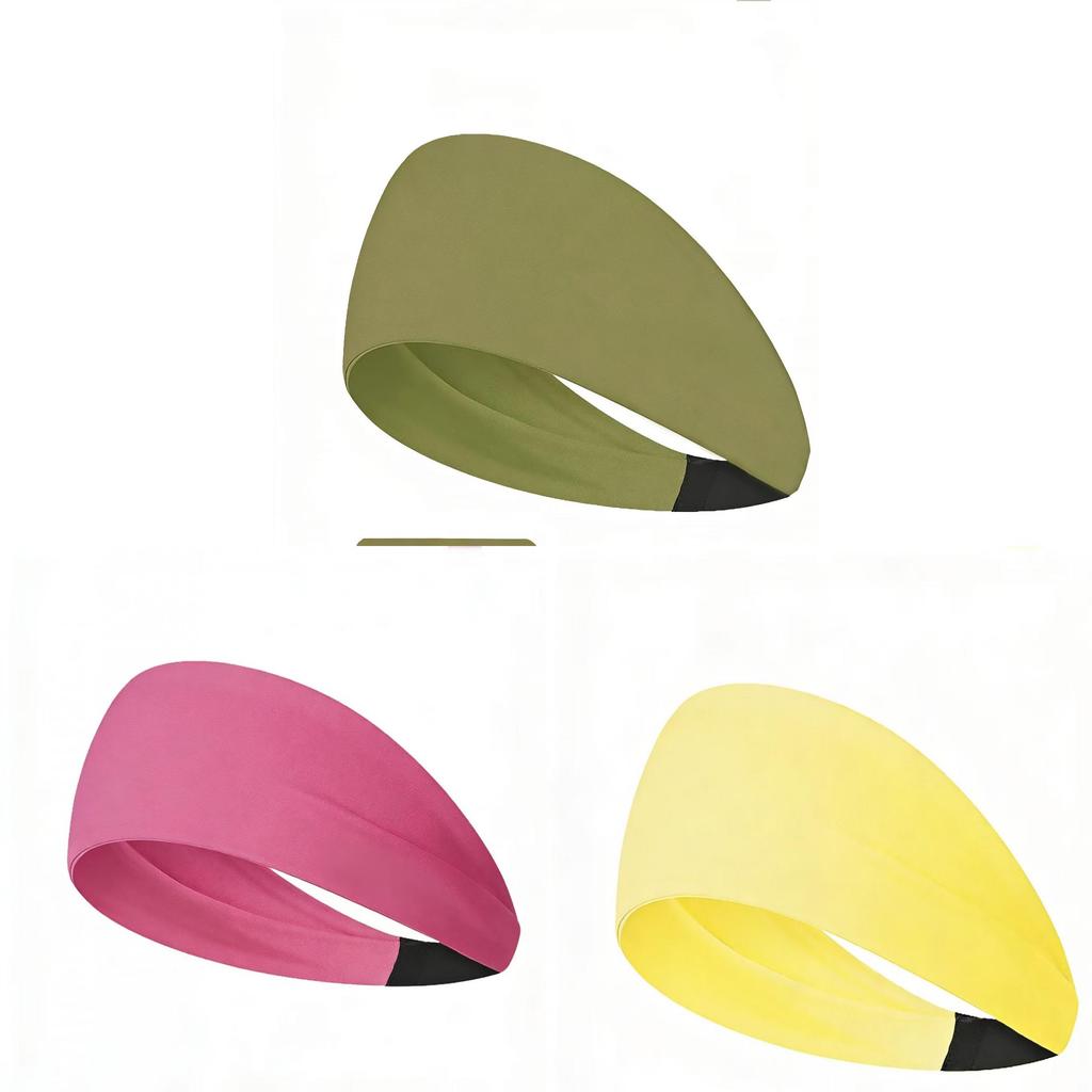 Fitness Headband For Men Women Sports Sweatwicking Breathable Nylon Athletic Headband