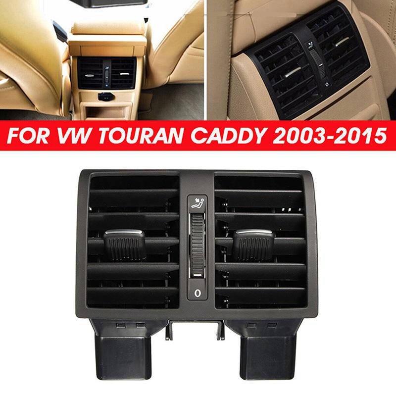 Car Centre Console Rear Air Vent Outlet 1T0819203A/B For VW Touran Caddy 2003-2011 2012 2013 2014 2015 Auto Interior Accessories