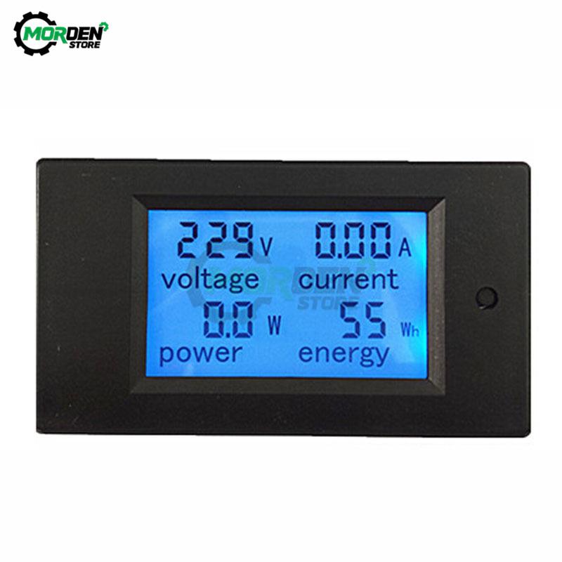 AC 81-161V 11A Digital Voltmeter Ammeter Power Energy Tester 111V 111V Current Voltage Meter Power Wattmeter with Shunt