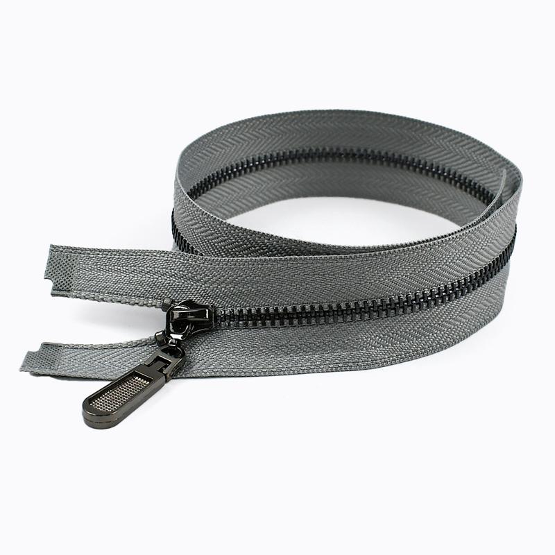 3Pcs Meetee 3# Metal Zippers 15-70cm Close/Open End Zips Bags Purse Clothes Decorative Zipper Repair DIY Sewing Accessories