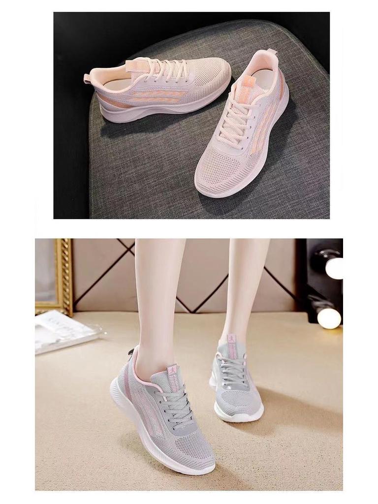 2023 Women's Flyknit Sneakers: Lightweight, Breathable, Durable, Comfortable Soft Sole Running Shoes for Spring and Fall