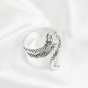 Personalized Silver Snake Eye Ring King Snake Ring Size Size Couple Ring Domineering Animal Hand