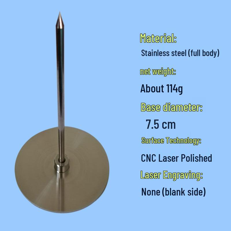 Thickened Stainless Steel Ticket Holder and Receipt Fork