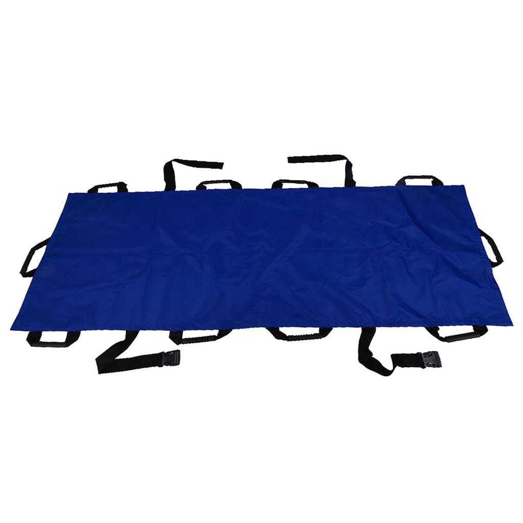 Portable 10 Handles Oxford Cloth Household Stretcher Foldable Patient Transport Soft Stretcher