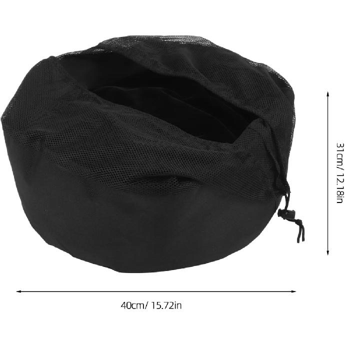 Milisten Rv Hose Bag Heavy-Duty Waterproof Storage Tote 15.74X15.74X12.20In with Breathable Mesh Handle Portable Organizer for Sewer Hose Electrical