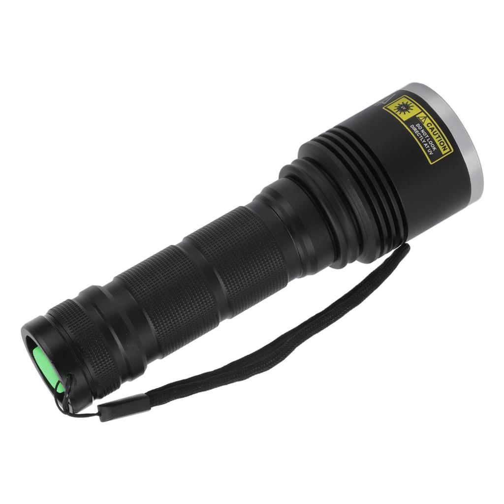 15W 365nm UV LED Flashlight Black Filter Optical Lens Torch Pet Urine Detector for Resin Curing