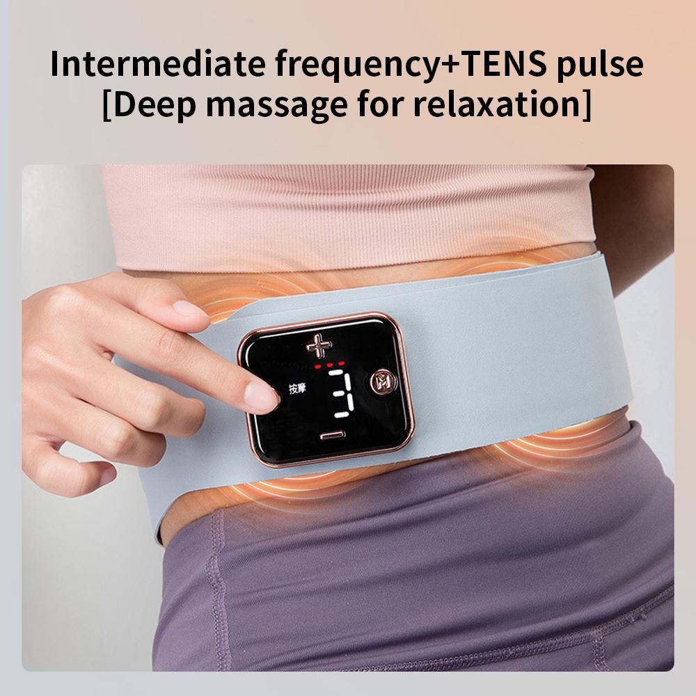 Waist Massager, Electric Waist Heating Belt, Fat-reducing Weight Loss Belt, Waist Massage Support To Relieve Pain