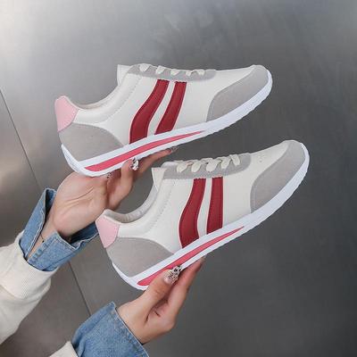 2025 Herbst Damen Schnür-Freizeitsneaker: Weiche Sohle, Rutschfest, Vielseitige flache Laufschuhe für Studenten