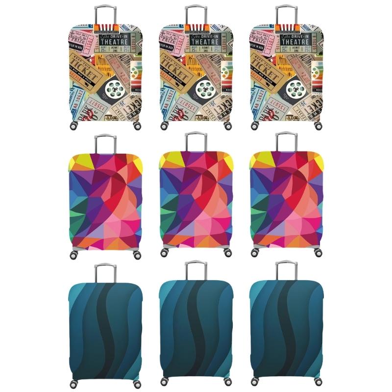 Travel Luggage Cover Practical Suitcase Protector for 18-28'' Luggage Suitcase Cover Protector Travel Accessories