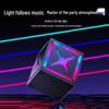 Wireless Bluetooth Speaker with Powerful Bass and RGB Lights for Outdoor Use