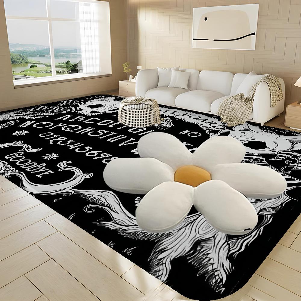 Ouija Board Long Rugs Nordic Style Home Doormat Bathroom-Toilet Mats Bedroom Bedside Area Rugs