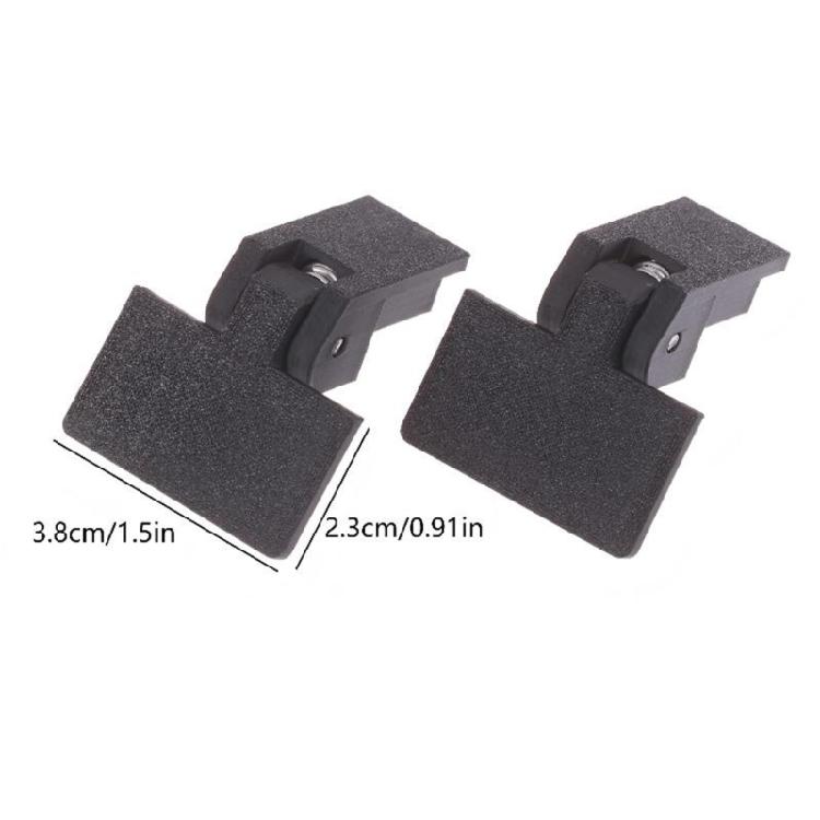 Dust Cover Hinges Plastic Hinge Set For Record Player Dust Cover Smooth Opening And Closing