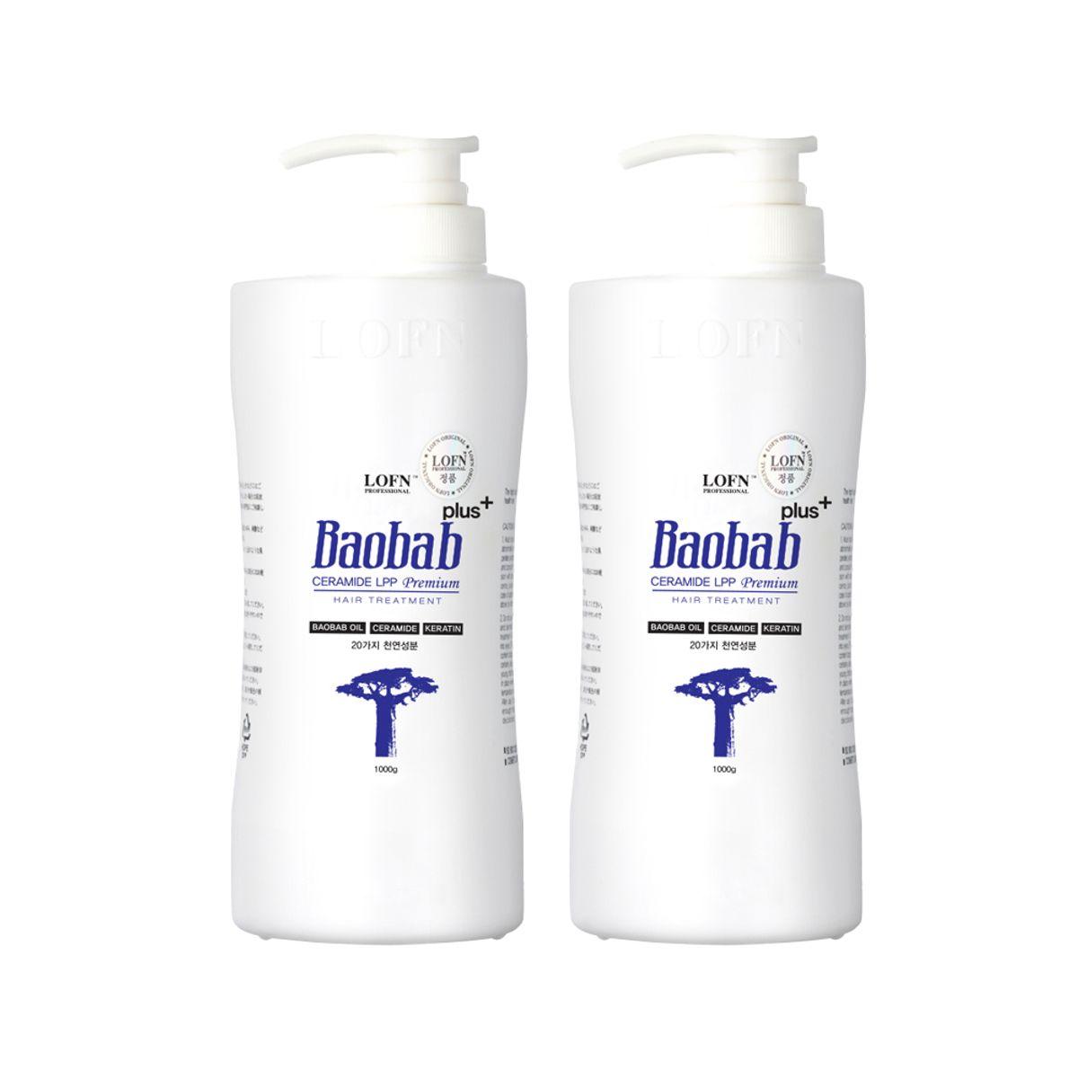 Ropn Baobab Ceramide LPP Premium Treatment Plus 1000g 2 pcs