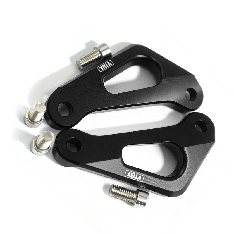 Rear Footrest Delete Tow Hook Bracket for BMW S1000RR (2019-2023) чёрный
