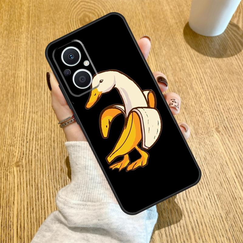 Memes Cartoon Funny Banana Funda For OPPO Reno 12F 11F 13F 14F 8T 8 Lite 10 11 12 13 14 OPPO Find X8 X6 X5 X9 Pro Case