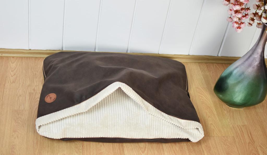 Mink Nel Brown + Cream 100Cm X 80Cm