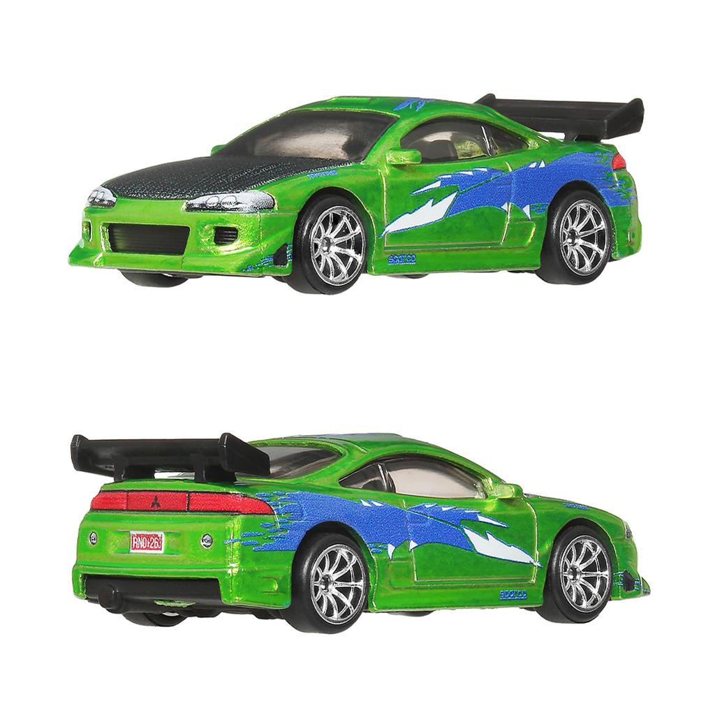 Hot Wheels Fast Furious Premium Assortment Vehicle Toys Diecast Cars of Ages & (Box 10) - 3+ - Multi-color (HNW46-986N)