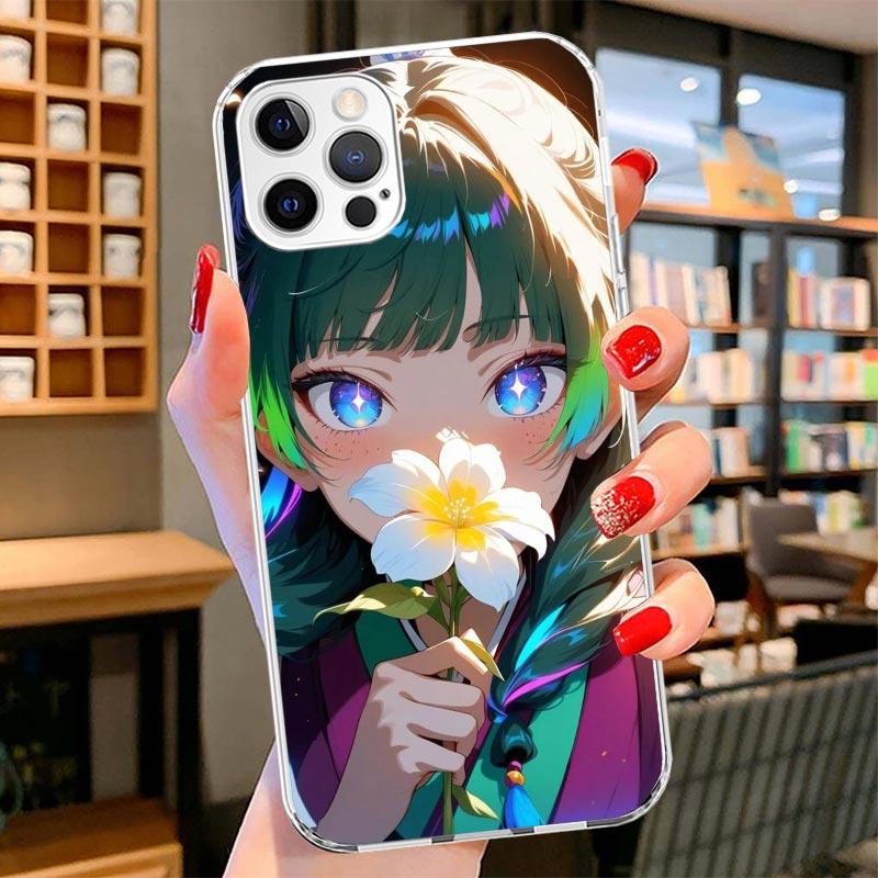 A-Apothecary D-Diaries Anime Cover Phone Case For iPhone 16 17 Air 15 14 Pro Max 16E Phone Case 13 Mini 12 11 7 SE 8 Print Patte
