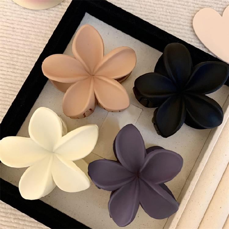 Delicate Flower Shape Hairpin Girls Taking Photo Ponytail Hair Claw Anti-Slip