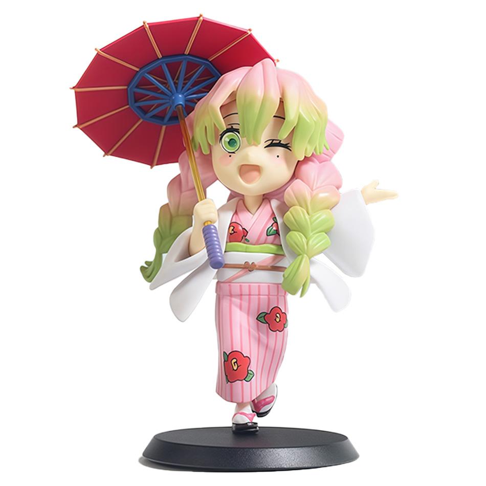 Demon Slayer Figure Toy Anime Kimetsu Yaiba Umbrella Tanjiro Nidouzi Inosuke Zenizu Figurine Model Doll Gifts PVD no series Kid Friendly Entertaining